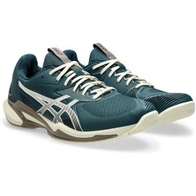 Resim Asics SOLUTION SPEED FF 3 Erkek Vital Green/Carrier Grey Tenis Ayakkabısı 1041A438-300 