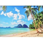 Resim Fotoğraf Çekimi İçin 2.1x1.5m Deniz Manzaralı Polyester Fon Perdesi 