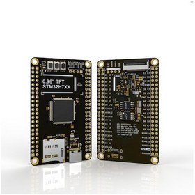 Resim Stm32h750vbt6 Geliştirme Kartı Kit - 0.96" St7735 Tft Lcd, Ov7725 Kamera Modülü, 8mb Qspı Flash, 8mb Spı Flash 