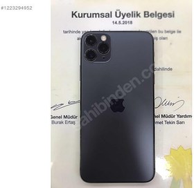 Resim Apple iPhone 11 Pro Max İkinci El TR | 256 GB | Gri 