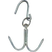 Resim Ronanna Buğz 8 mm Kasap Et Kancası - 239LI Dönerli Set - Paslanmaz Çelik - Et Işleme - Hijyenik - Düzenli - Dayanıklı - Uzun Ömürlü 