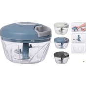 Resim Excellent Houseware 3 Bıçaklı Doğrayıcı - Beyaz - 13x9 cm 