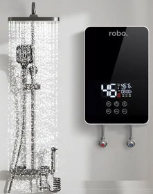 Resim ROBO Dijital Akıllı Şofben - (DUŞ BAŞLIĞI HEDİYELİ) 