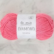 Resim La Mia Diamond Fuşya El Örgü İpi - L163 - 33737 