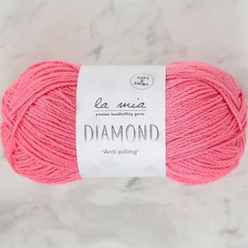 Resim La Mia Diamond Fuşya El Örgü İpi - L163 - 33737 
