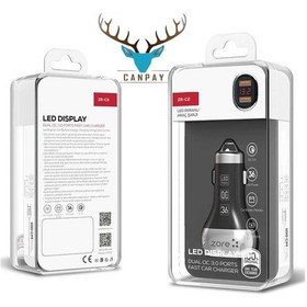 Resim Araba Araç İçi 2x Usb Çakmaklık Şarj Adaptörü Başlığı + 100cm Micro Kablo Qualcomm Hızlı Şarj Seti 