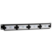 Resim S-LINK SL-F624 Cat6 Patch Panel, 24-Port, UTP, 1U 