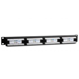 Resim S-LINK SL-F624 Cat6 Patch Panel, 24-Port, UTP, 1U 