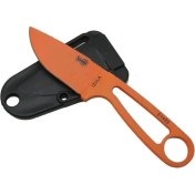 Resim Kuzgun Ticaret Izula Esee 51455ORG Turuncu Kamp Bıçağı 16 cm - Komple Metal, Plastik Kılıflı - Lisinya 