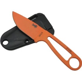 Resim Kuzgun Ticaret Izula Esee 51455ORG Turuncu Kamp Bıçağı 16 cm - Komple Metal, Plastik Kılıflı - Lisinya 