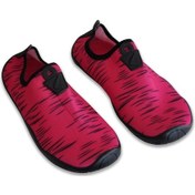 Resim Black Deer Hayal Pembe-Siyah Çok Amaçlı Plaj Ve Deniz Ayakkabısı 