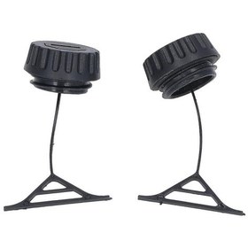 Resim Stıhl 066 Ms660 Motorlu Testere İçin 2'li Paket Yağ Ve Yakıt Deposu Kapakları, Oem 0000 350 0509/0520 Yedek Parça 