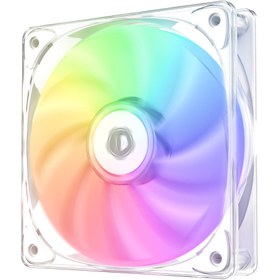 Resim ID-COOLİNG ID-COOLING CRYSTAL 120 WHITE 4Pin Kasa Fanı 
