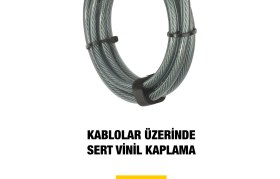 Resim Yale Bisiklet Güvenlik Kablosu 2200MM 