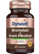 Resim Dynavit Bromelain ve Krom Pikolinat 60 Kapsül 