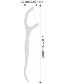 Resim 50/100/150/250/500 Adet Diş Ipi Çubukları Ağız Mekaniği Tasarımı Ultra İnce, Genişleyen Olmayan Ipi Bükülebilir Hilal Kuyruk Turuncu 