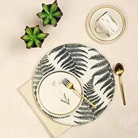 Resim Porland Botanical 19 Parça 6 Kişilik Pasta&Çay Takımı 