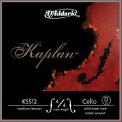 Resim D'Addario KS512 Kaplan Çello Tek Tel 