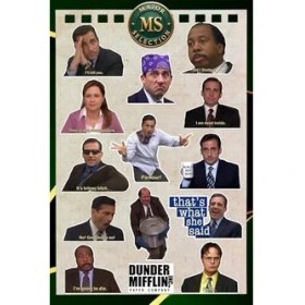 Resim The Temalı Seti 14 Adet - Dunder Mifflin, Meme Laptop & Ajanda 