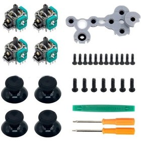 Resim Xbox One Denetleyici Oyun Aksesuarı Yedek 3d Og Joystick İçin 