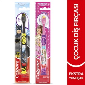 Resim Colgate Çocuk 5+ Ekstra Yumuşak Diş Fırçası (Asortili) - Gratis 