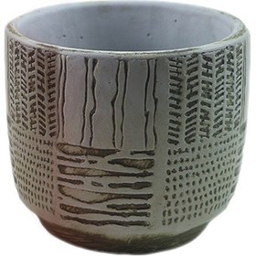 Resim Beton Saksı Silikon Kalıp - 160 