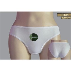 Resim Paris Bikini Bambu Kumaş Beyaz 