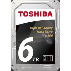 Resim Toshiba 6tb N300 7200RPM 3.5" 128MB Cache Sata 3 Nas Disk HDWN160UZSVA Harddisk 