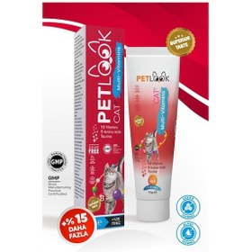 Resim Petlook Kediler İçin Malt + Multi Vitamin Macunu 115 G 