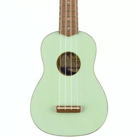 Resim Fender Venice Soprano Ukulele - Surf Green 