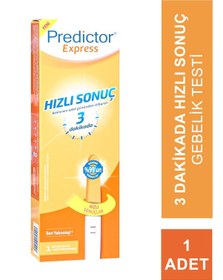 Resim Predictor Express 3 Dakikada Hızlı Gebelik Testi 