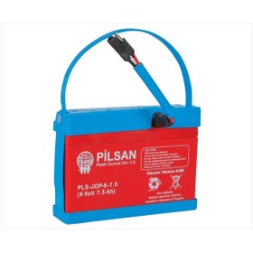Resim PİLSAN Pilsan 6 Volt 7,5 Amper Akülü Araba Aküsü Pilsan Akü 7,5 Ah 