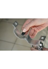 Resim Alüminyum Balkon Çamaşır Askılığı Yuvarlak Korkuluklar Için Çamaşır Ipi Hediyeli Gri 