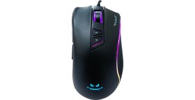 Resim Rush Assault RM85 10000DPI 7D RGB Makro Oyuncu Gaming Mouse 