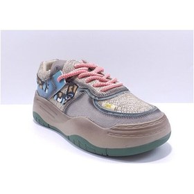 Resim Guja 25k328 Kadın Sneaker Kalın Taban Spor Ayakkabı Bej Siyah 