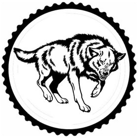 Resim Kurt Tasarım 4.model Sticker 30 X 30 Cm 