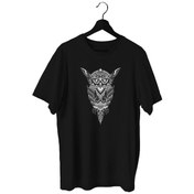 Resim Bluu Owl Sporcu T-Shirt Bisiklet Yaka (528819242) 