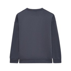Resim Skechers Essential Cre eck Erkek Gri Sweat 