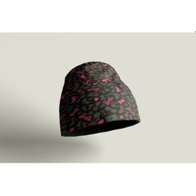 Resim Tasarımlı Kask Bonesi Balaklava Yazlık Kask Maskesi Kask Bere Motorcu Buff Maske Siyah 