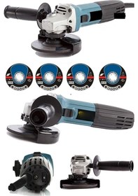 Resim Moonshop 3200 W 6 Kademeli Devir Ayarlı Bakır Sargılı Avuç Içi Taşlama Makinesi 