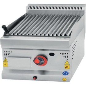 Resim CSA İnox Karacasan Endüstriyel 900 Seri Set Üstü Doğalgazlı Sulu Balıksırtı Izgara 