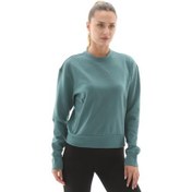 Resim adidas D4T Knıt Crew Kadın Sweatshirt İndigo 