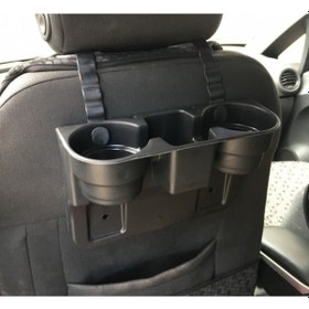 Resim Araç Koltuk Arası Bardak Tutucu Organizer Koltuk Arası Bardaklık (547352685) 