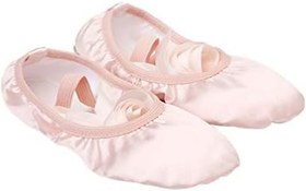 Resim Bale Terlikleri Bayan Bale Ayakkabıları Daireler Bayanlar Terlik Bale Ayakkabısı Balet Ayakları Tabanı Bale Dans Ayakkabıları Ayakkabı Giy Egzersiz Ayakkabıları Kız Çocuk 