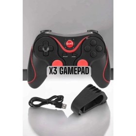 Resim X3 Gamepad Oyun Kolu Bluetooth Bağlantılı Gamestick Android Uyumlu 