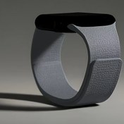 Resim Yeni Silikon Litchi Desenli Manyetik Bant, for iWatch 10/9/8/7/6/5/4/3 için Uygun, 38/40/41/42/44/45/46/49mm ile Uyumlu Çift Yaratıcı Bahar ve Yaz Spor Bantı, Erkek ve Kızlar için Uygun 
