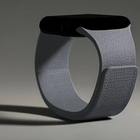 Resim Yeni Silikon Litchi Desenli Manyetik Bant, for iWatch 10/9/8/7/6/5/4/3 için Uygun, 38/40/41/42/44/45/46/49mm ile Uyumlu Çift Yaratıcı Bahar ve Yaz Spor Bantı, Erkek ve Kızlar için Uygun 