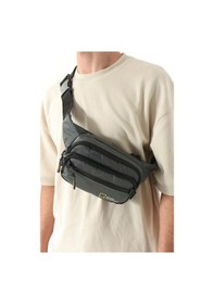 Resim Baginn Erkek Bel Çantası Çok Cepli Free Bag Omuz Çantası Fonksiyonel Kullanım Mega Bag The Northwest Gri 