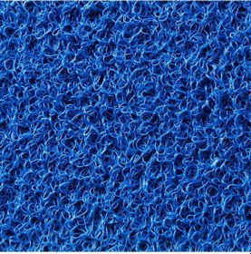 Resim Kıvırcık Kapı Önü Dış Mekan Paspas / Kalınlık : 12 Mm. / En : 100 Cm. - Boy : 2 Metre / Mavi 