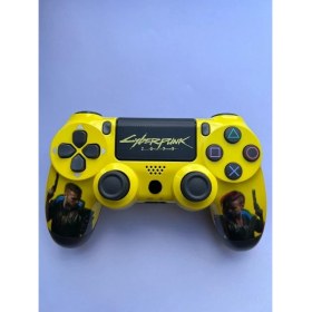 Resim Crk Teknoloji Ps4 Kol Desenli V2 Yeni Nesil Gamepad Dualshock 4 (Ps4 Pc Android Ios) Uyumlu 